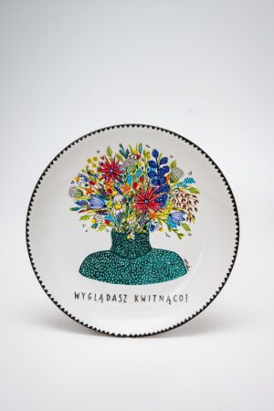 Wyglądasz kwitnąco - talerz