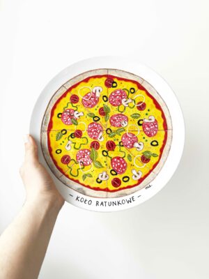 Koło ratunkowe - talerz (Kopia)